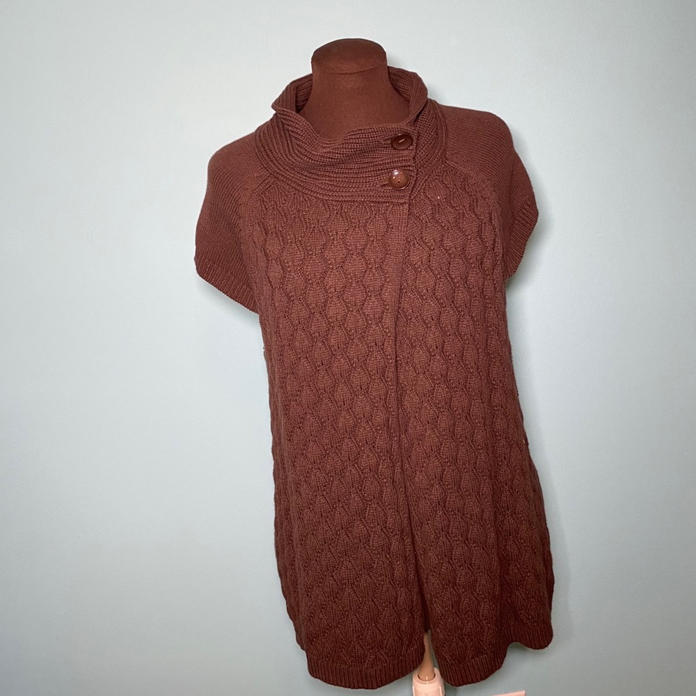IZOD short sleeve sweater cowl neck women’s XL